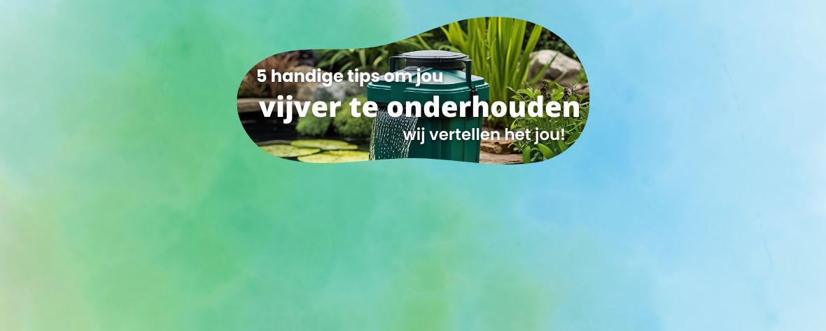 5 handige tips om jou vijver te onderhouden