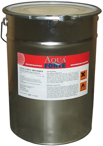 AquaForte Impermax vloeibare vijverfolie - groen RAL 5018 - 25 kilo