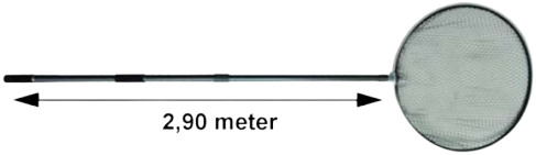 AquaForte Koinet Ø60 cm met telescoopsteel