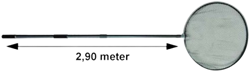 AquaForte Koinet Ø80 cm met telescoopsteel