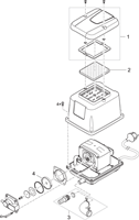 Spare part membran Set AquaOxy 2500