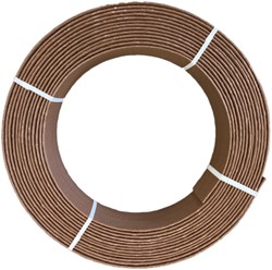 Ekoboard randafwerking 14 cm x 15 meter - cortenstaal