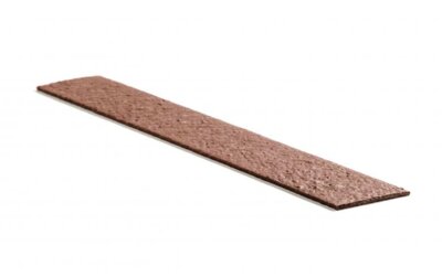 Ecolat plank bruin 14 cm x 2 meter