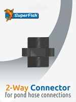 Superfish Vijver 2 weg blister (draad 2x 1 inch)-2