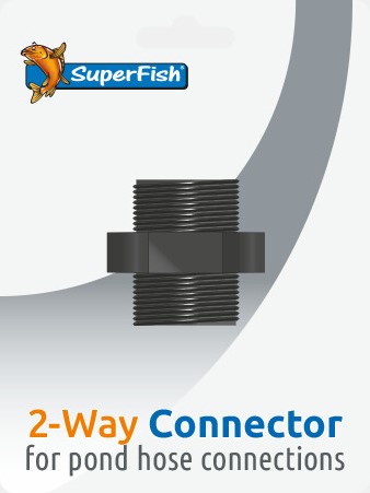 Superfish Vijver 2 weg blister (draad 2x 1 inch)-2