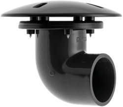 Superfish Bodemdrain 90 graden - 63 mm