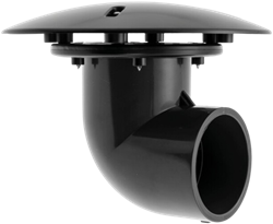 Superfish Bodemdrain 90 graden - 90 mm