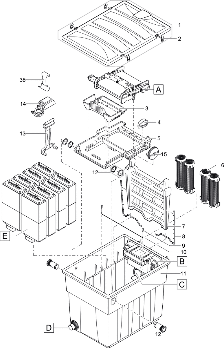 Waterpeilverhoging BioTec ScreenMatic²