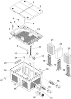 Niveau aanduiding drijver BioTec 5.1/10.1