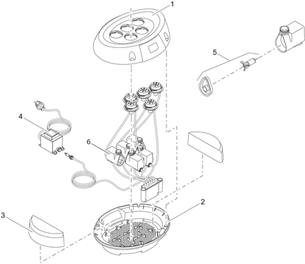 ASM vervangrotor Water Starlet cpl.