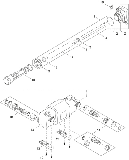 Verv. UVC complete unit Bitron C72 2014