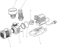 Vervangrotor cpl. AquaMax Eco Gravity 15000
