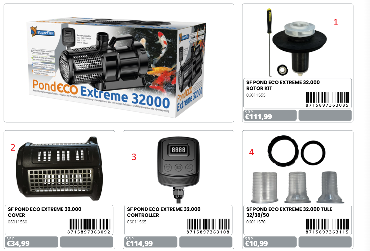 SF Pond Eco Extreme 32000 controller