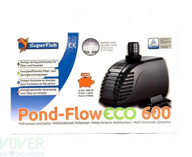 Ontwaken Groet conjunctie Superfish Pond Flow Eco 600 kopen?