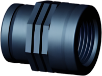 PP Verloopsok binnendraad 2 inch x 1 1/2 inch