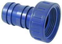 PVC Slangtule binnendraad met wartel 1 inch x 25 mm