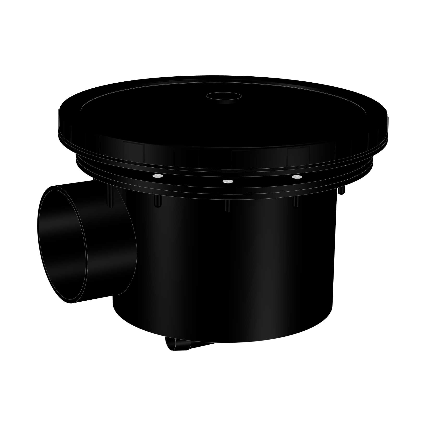 Bodemdrain 110 met beluchting
