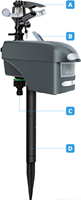 Superfish onderdelen Bird&Cat Sprinkler - Voet USB 