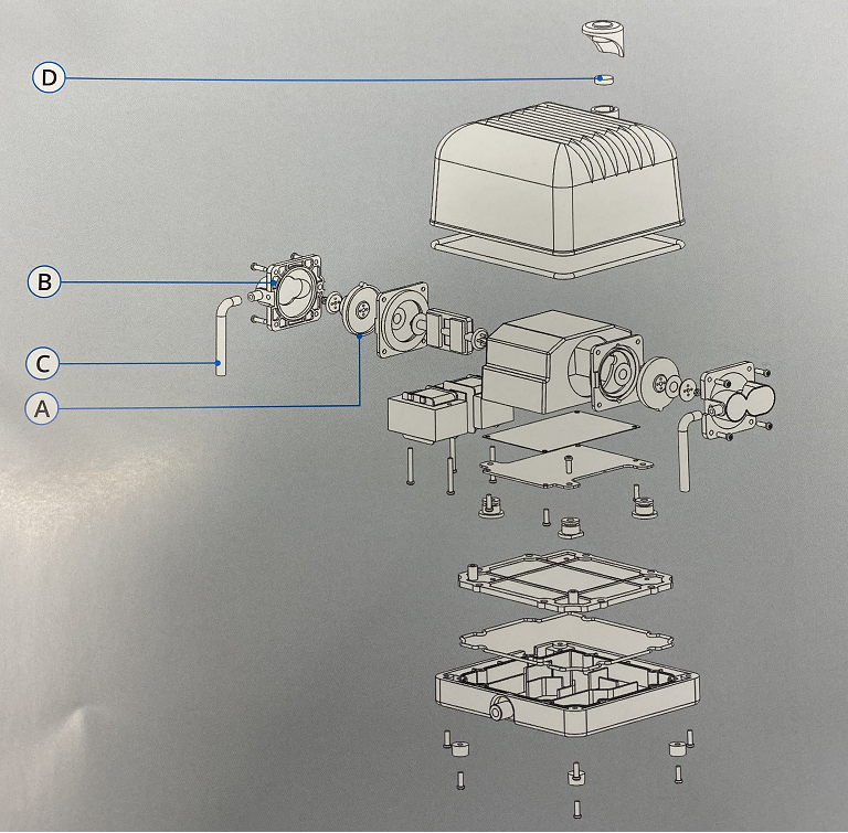 Superfish Koi Flow 30 service kit Koi flow 30 service kit
