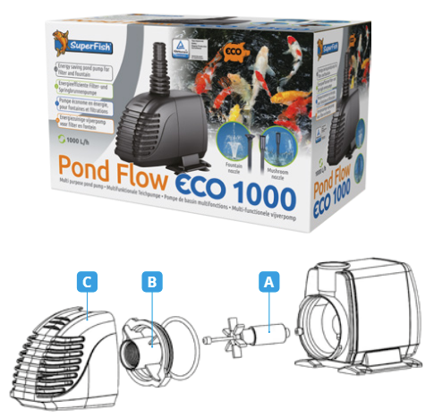 SF PONDFLOW ECO 1000 VOORFILTER