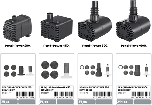Superfish Pond Power onderdelen