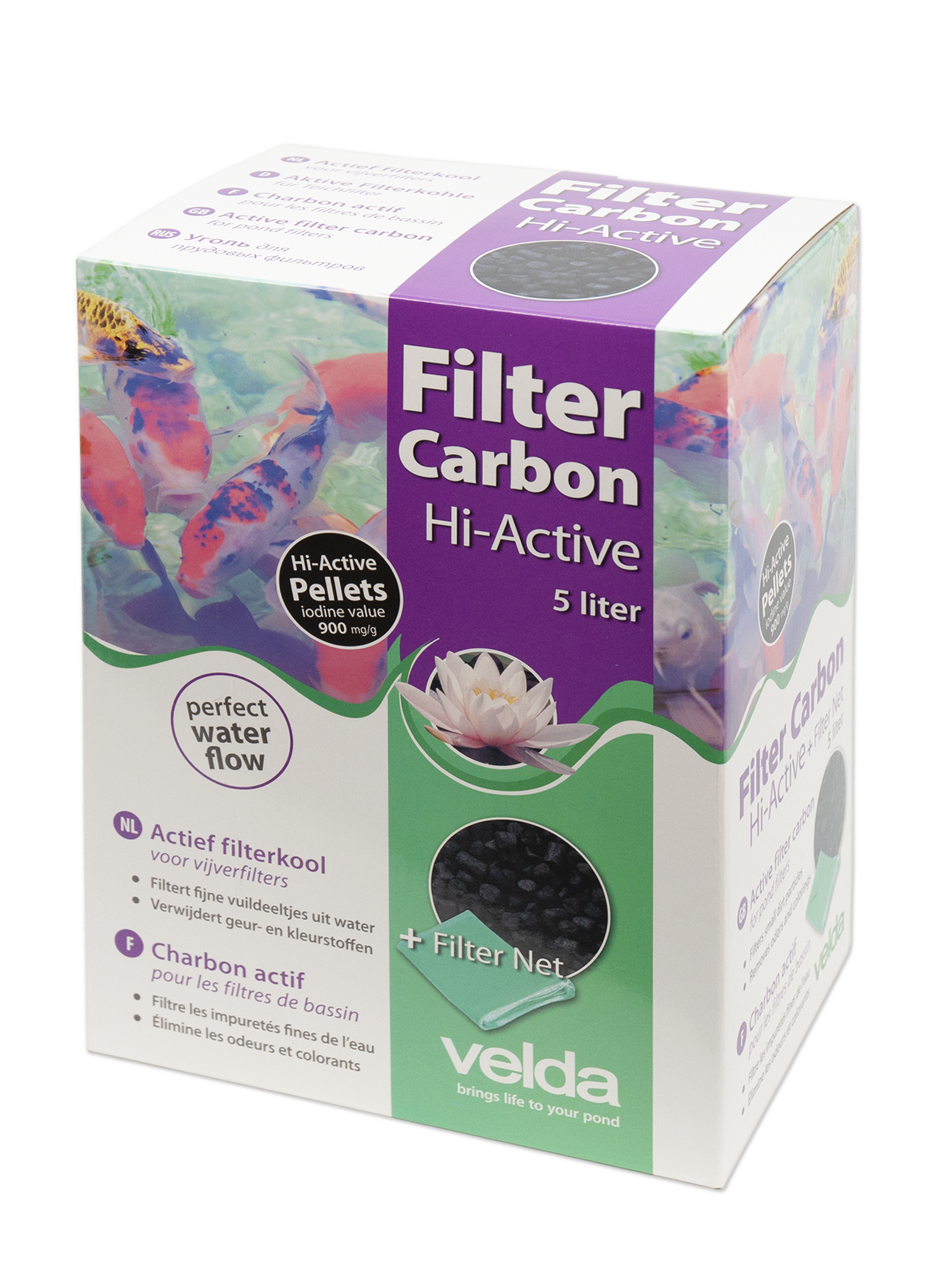 Velda Hoog Actieve Filterkool 5 liter