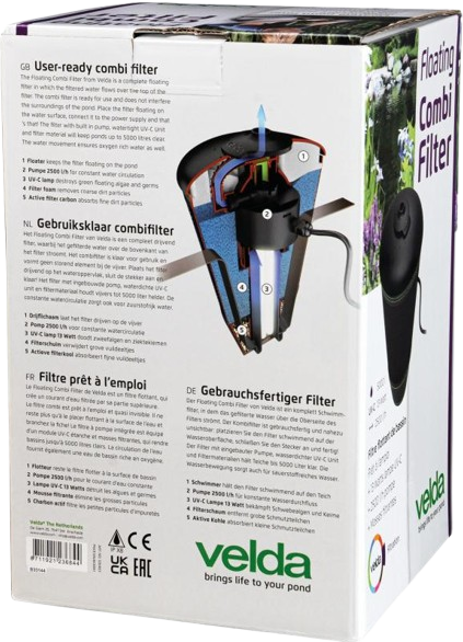 vhbw 4 x HEPA-filter compatibel met Philips Series 5000i AC5659/10