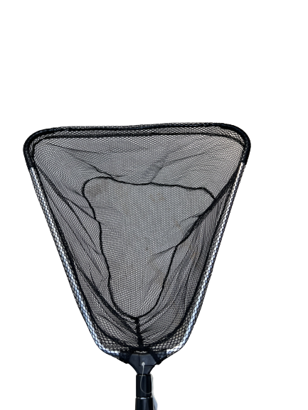 Vijvernet - driehoek zwart 45 cm
