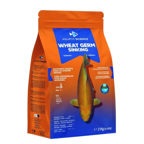 Aquatic Science Wheat Germ Sinking large - 2 kilo