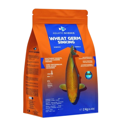Aquatic Science Wheat Germ Sinking medium - 9,5 kilo
